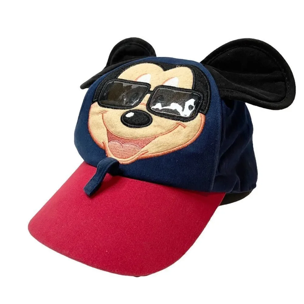 Disney Mickey Mouse Hat with Sunglasses Holder in Size Toddler